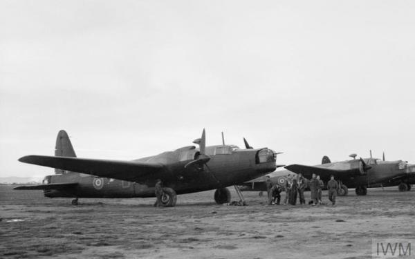 40 Sqn Wellingtons at Foggia IWM